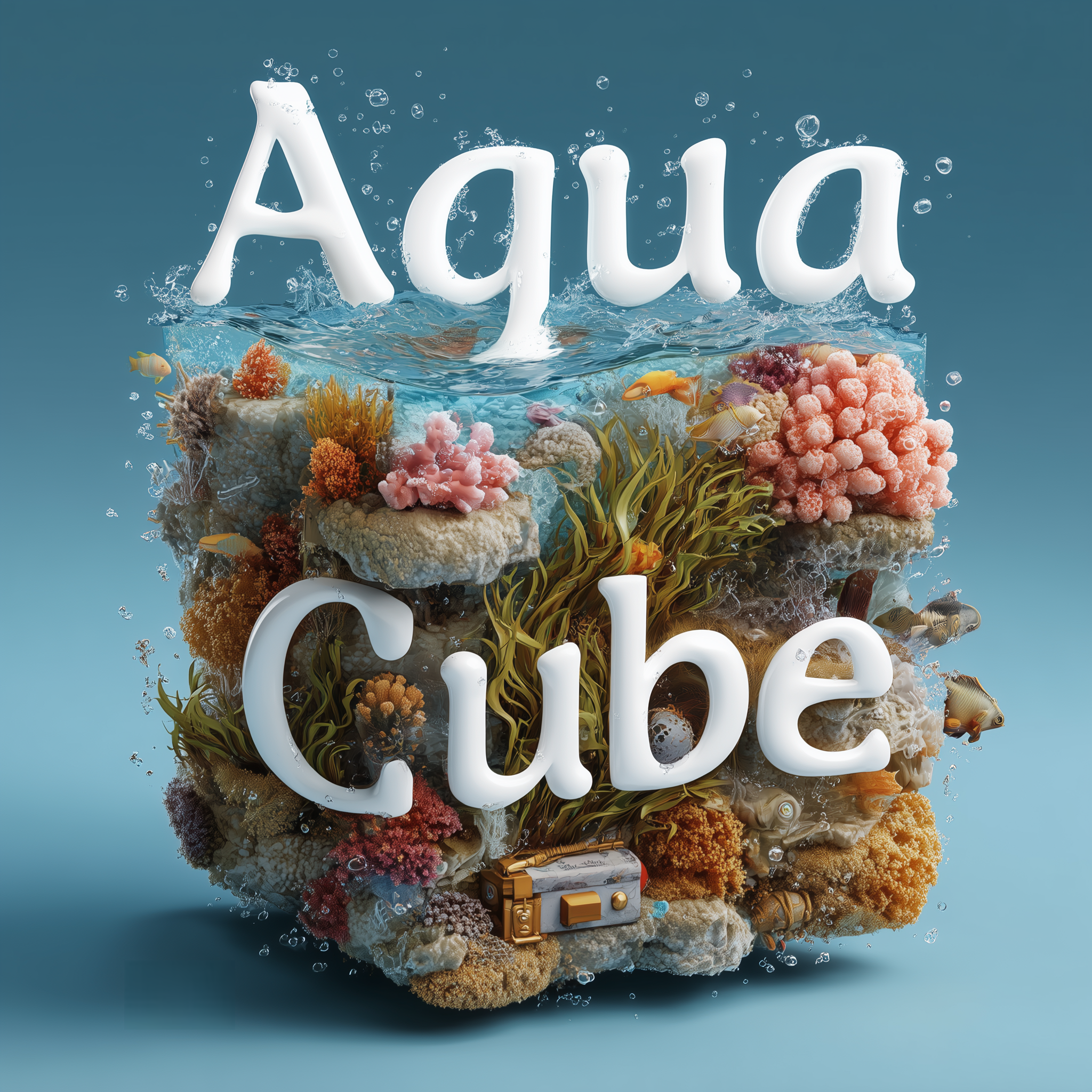 Aqua'Cube — cubic ocean scenes